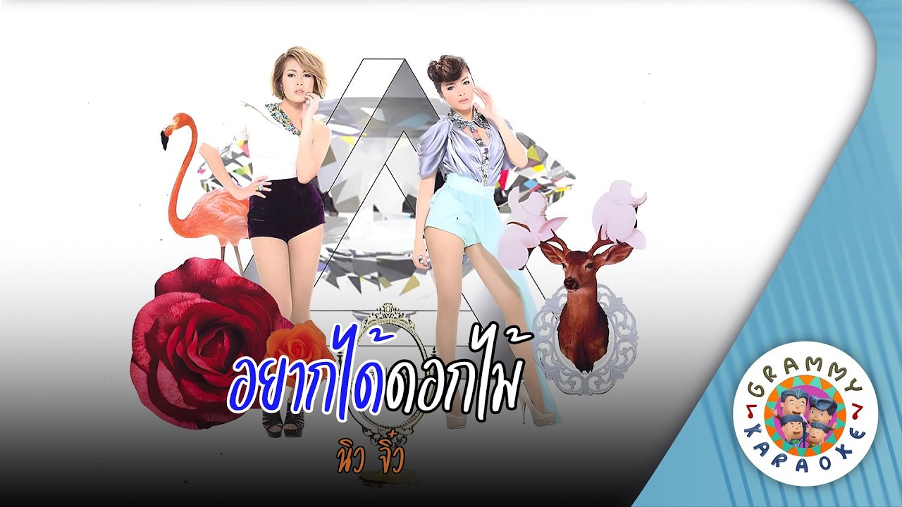 คาราโอเกะ อยากได้ดอกไม้ (Yak-Dai-Dok-Mai) - นิว จิ๋ว [ Original Karaoke ]