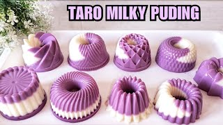 SEKALI COBA BIKIN NAGIH ‼️ RESEP PUDING TARO