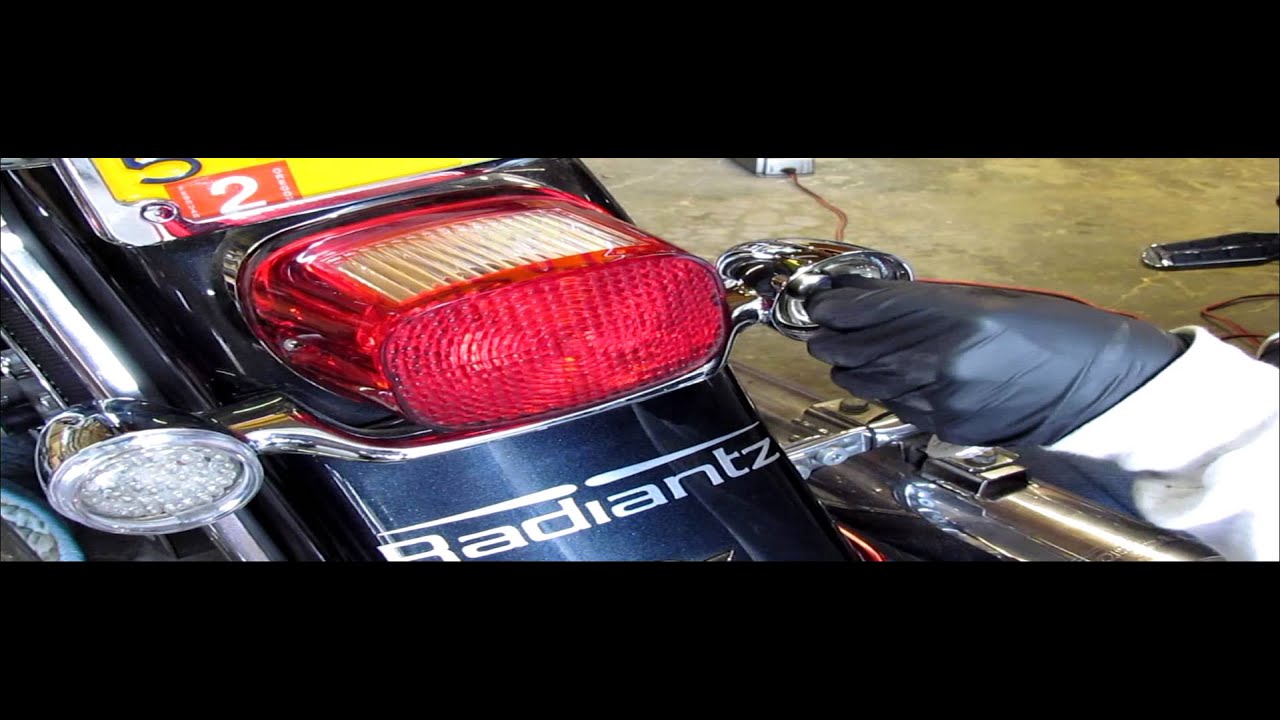 Radiantz show bullet turn signal installation