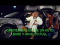 Diferencias entre un auto base y un auto full