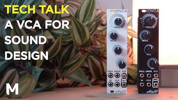 Unique VCA that’s also a wave shaper, overdrive, and filter - With AtoV project cDVCA