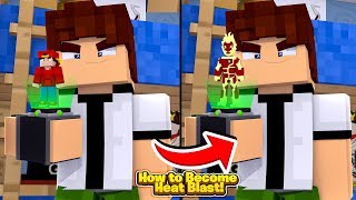 Ropo Venom - minecraft adventure how to become heatblast from ben 10