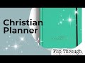 Christian Planner flip through