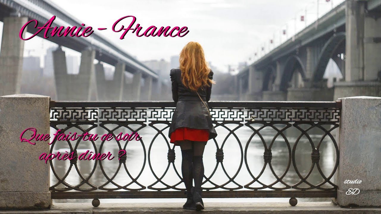Que fais tu ce soir après dîner, Il était une fois cover Annie France