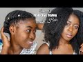 LENGTH RETENTION TWO STRAND TWIST PROTECTIVE HAIR STYLE | How I Keep My Natural Hair Protected