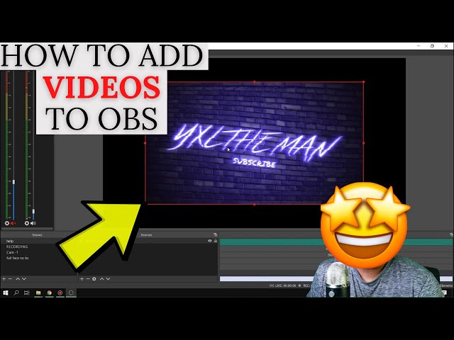 How To ADD MEDIA SOURCE In OBS STUDIO // How To ADD Videos Into OBS STUDIO class=