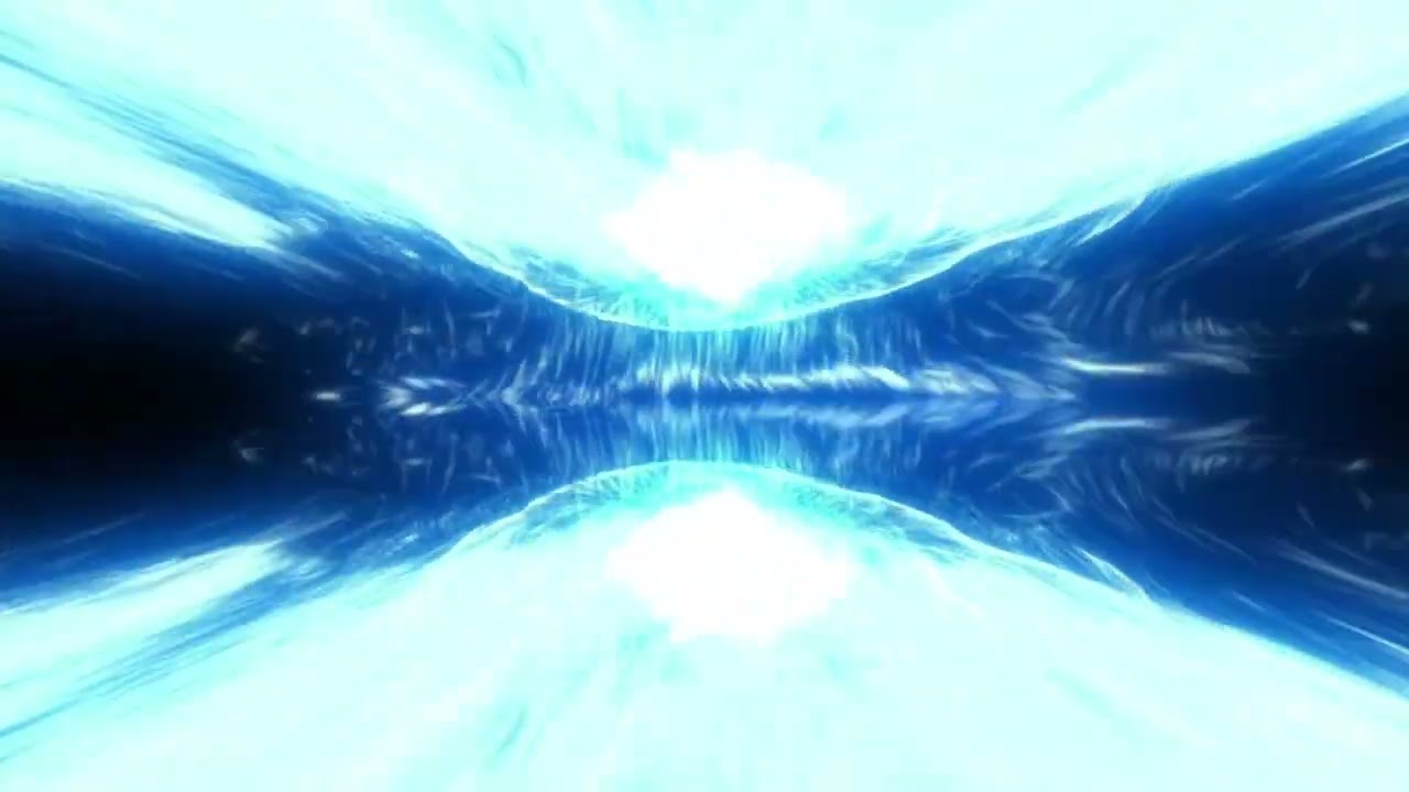 Blue Particle Ground Explosion 