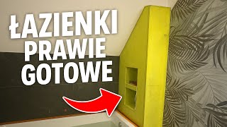 BUDOWA DOMU - #16 ŁAZIENKI PRAWIE GOTOWE (DOM W MALINÓWKACH 14)