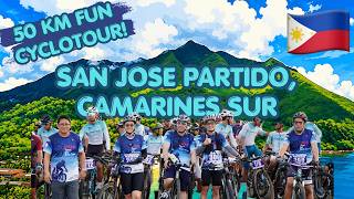 Cyclotour de San Jose Partido 50KM Bike Ride | Camarines Sur Cycling Adventure #bike #travel