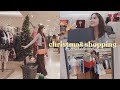 weekly vlog 🎄 christmas shopping, med school update, dyson airwrap unboxing / kristine abraham