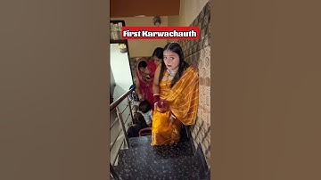 My First Karwachauth😵‍💫l Mini Vlog l #trending #minivlog #vlog #makeup #myfirstvlog #viral #vlogs