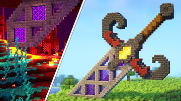 Minecraft | How to build a Nether Sword Portal