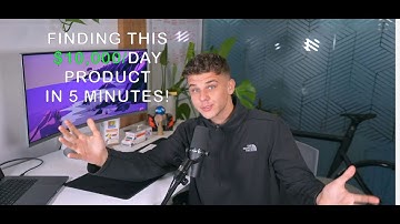 How I Found A $10k/Day Shopify Product In 5 Minutes!