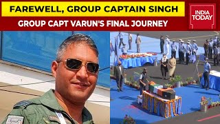 Mortal Remains Of Group Captain Varun Singh Reach Yelahanka Air Force Base In Bengaluru