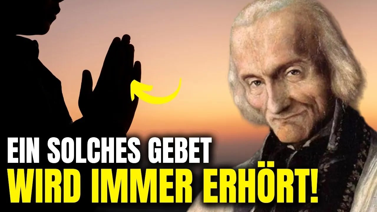 BETE NICHT SO! Geheimnisse des WIRKSAMEN GEBETS des Heiligen Johannes Maria Vianney!