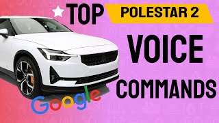 ⚡POLESTAR 2  VOICE COMMANDS