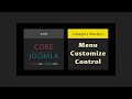Master Menu Customization &amp; Category Control | Joomla | CAT-Pt.04