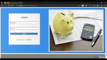 LOGIN System Using Pure HTML, CSS, and PHP