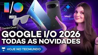 GOOGLE I/O 2026: TODAS AS NOVIDADES! PLAYSTATION NÃO VAI MAIS AO PC! INSTAGRAM DEIXA EDITAR STORIES!