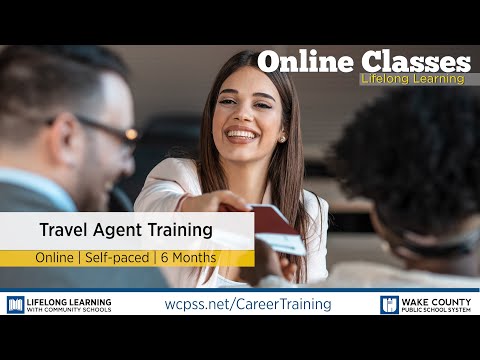 WCPSS Career Training Certificates - Travel Agent Training