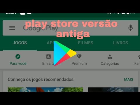 Como coloca o yotube e a play store na versão antiga!! - YouTube