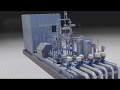 Dxp multi well lact unit 3d animation  industrial 3d animation  well pumping animation  i3d