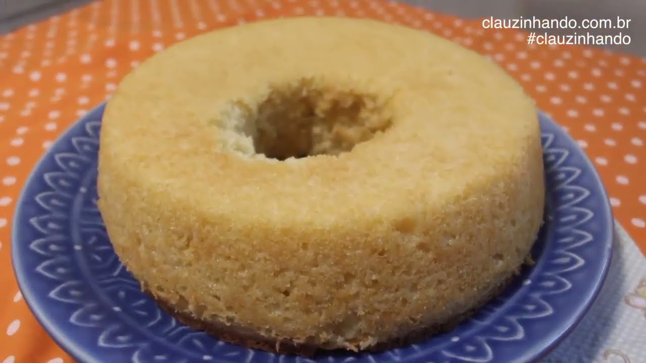BOLO DE TRIGO fofinho e dourado