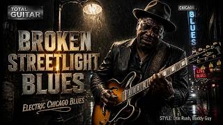 Broken Streetlight Blues | Electric Chicago Blues | Otis Rush & Buddy Guy Style | Guitar Total