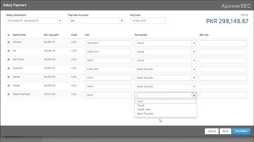 How to Generate and Pay Salaries in LedgerMax?