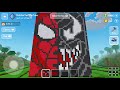 Block Craft 3D: Crafting Game #3664 | Venom vs Spiderman