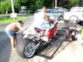 Chromed Hayabusa Trailer Queen Gets Loaded