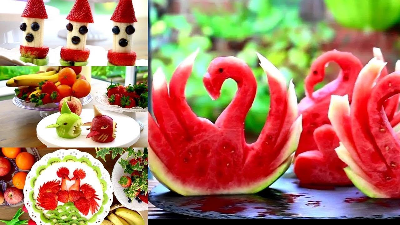 Vegetable Carving For Competition