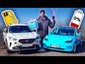 Hat ein Tesla mehr Reichweite als ein Verbrenner? Tesla Model 3 vs. Cupra Formentor VZ5