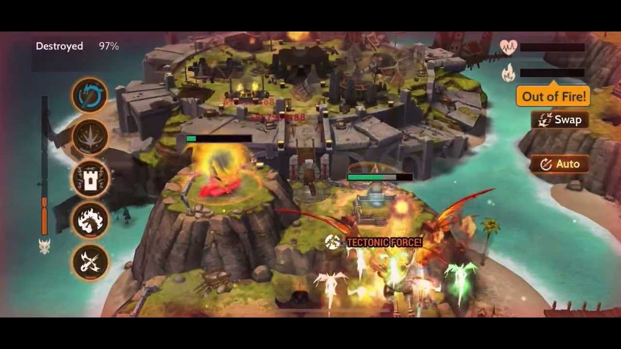 Wardragons. Mythic Vorthral DESTROYS 442B Base! Level 200-205-210 test runs vs 210 towers 