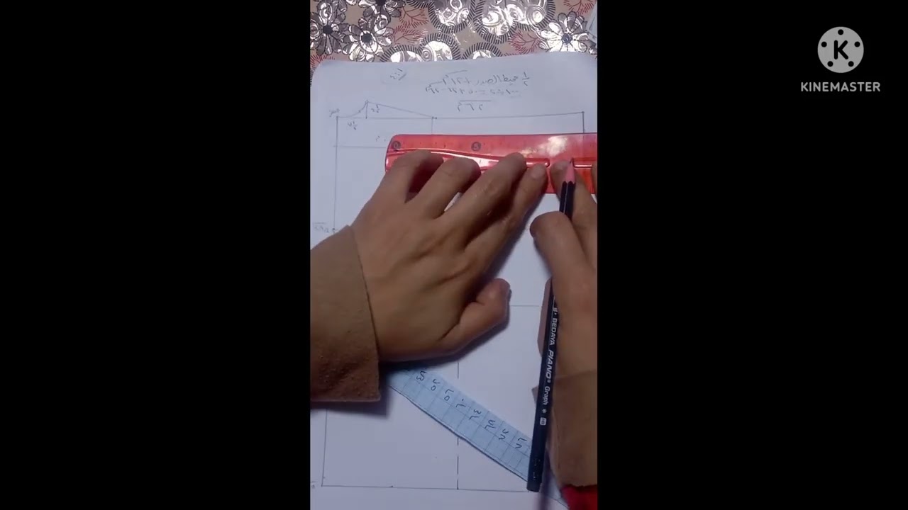 المراجعه النهائيه لماده #الرسم الفني #الصف الثاني #تخصص ملابس جاهزه #القميص الرجالي التقليدي #