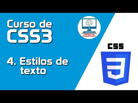 Mini Curso de CSS3: 4. Estilos de texto