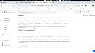 Invalid Data safety form: SPLIT_BUNDLE 3: Policy Declaration - Data Safety Section..