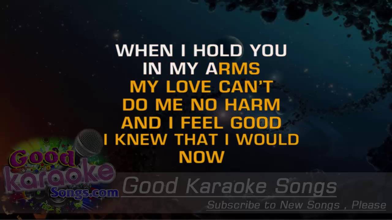 I Got You (I Feel Good) James Brown ( Karaoke Lyrics ) YouTube