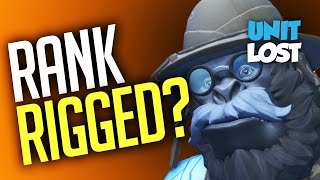 Overwatch - Placement Rank RIGGED!