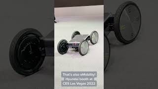 #hyundairobot at #ces2022 showcasing #emobility of the Future #futuremobility #evtech