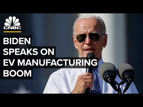 President Biden delivers remarks in Detroit on electric vehicles manufacturing boom — 9/14/22