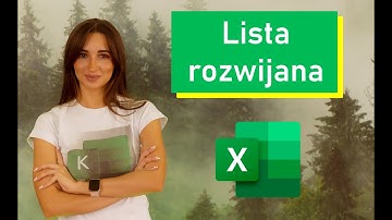 Lista rozwijana w Excelu z komunikatem wejściowym i alertem o błędzie