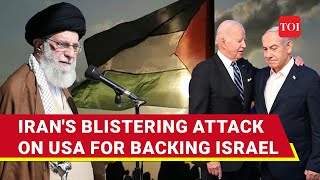 Iran Supreme Leader's 'Call For Action' Against Israel After Blistering Attack On U.S. | Gaza War