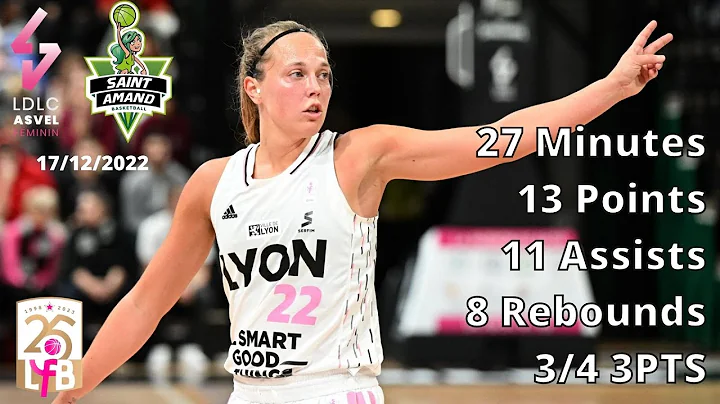 Julie Allemand with an almost triple-double agains...