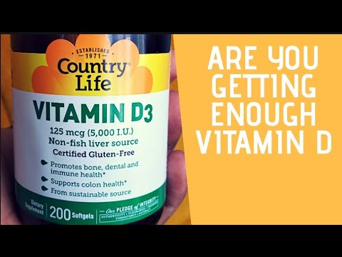 Country Life VITAMIN D3 5,000 I.U. REVIEW | Vitamin D