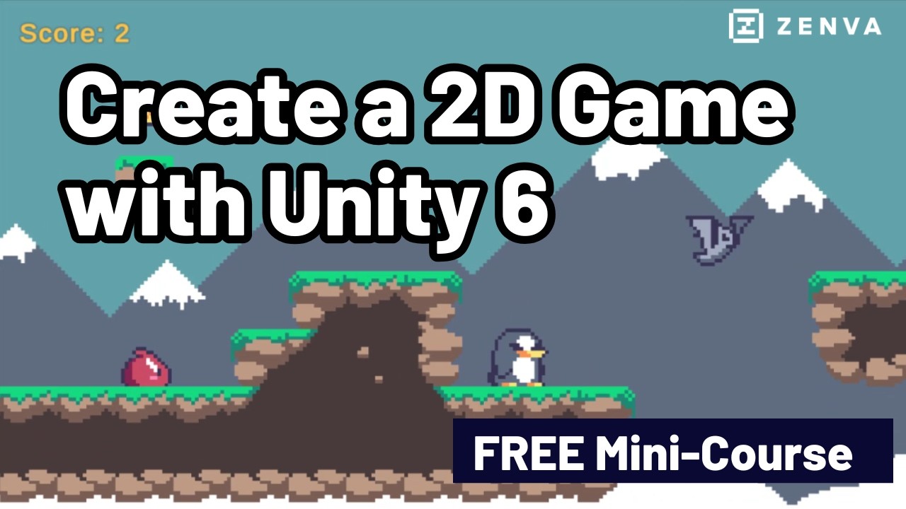 Создание 2D-игры с помощью Unity 6 (мини-курс)