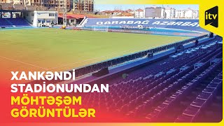 Xankəndi Stadionu Qarabağ - Moi̇k Matçına Hazırdır