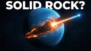 Is Uranus Actually a Solid Rock Giant?