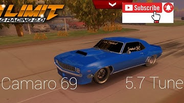No Limit Drag Racing 2.0 Chevrolet Camaro 69 Tune 5.7  Easy