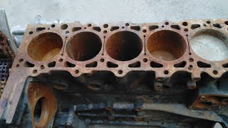 RESTORATION восстановление двигателя из металлолома ОМ 602 Мерседес спринтер